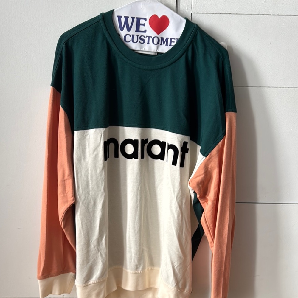 Colorblock Sweatshirt with Logo